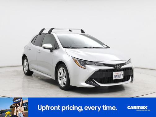 Silver 2021 Toyota Corolla Hatchback SE