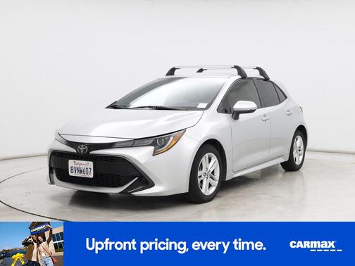 Silver 2021 Toyota Corolla Hatchback SE