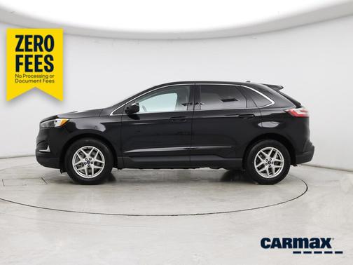 Black 2022 Ford Edge SEL