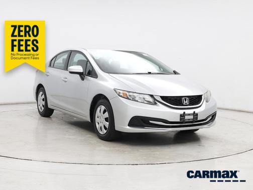 Silver 2014 Honda Civic LX
