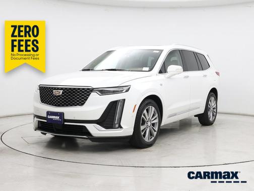 White 2023 Cadillac XT6 Premium Luxury