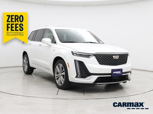 White 2023 Cadillac XT6 Premium Luxury