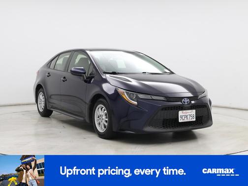 Blue 2022 Toyota Corolla Hybrid LE