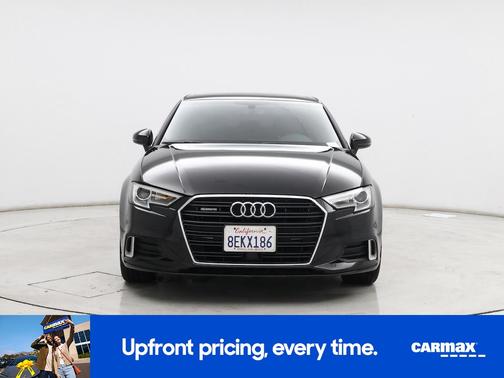 Black 2018 Audi A3 Premium