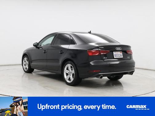 Black 2018 Audi A3 Premium