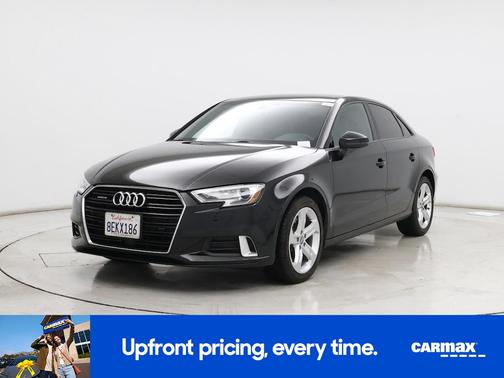 Black 2018 Audi A3 Premium