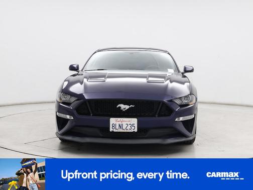 Blue 2018 Ford Mustang GT Premium