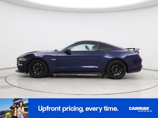 Blue 2018 Ford Mustang GT Premium