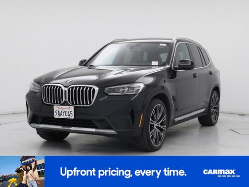 Black 2022 BMW X3 XDrive30i