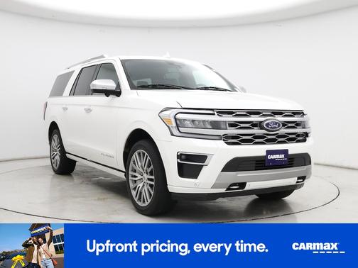 White 2022 Ford Expedition Max Platinum