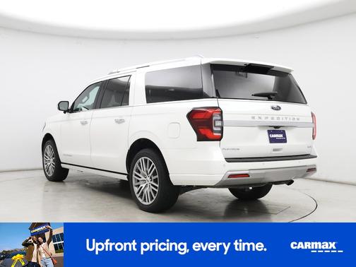 White 2022 Ford Expedition Max Platinum