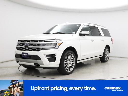 White 2022 Ford Expedition Max Platinum