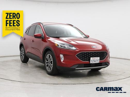 Red 2020 Ford Escape SEL