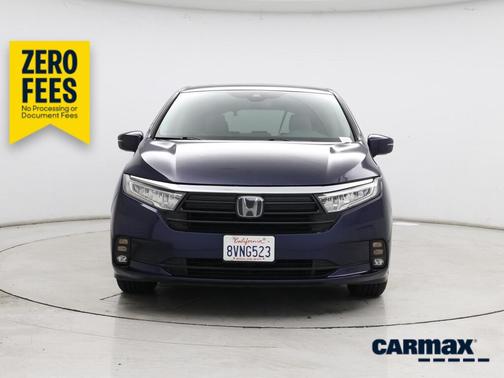 Blue 2021 Honda Odyssey EX-L