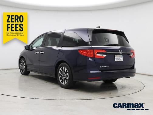 Blue 2021 Honda Odyssey EX-L