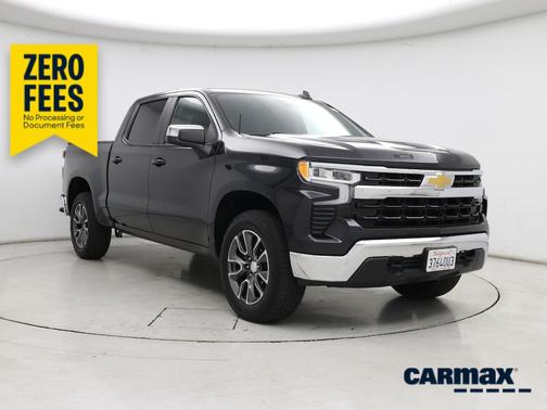 Gray 2022 Chevrolet Silverado 1500 LT