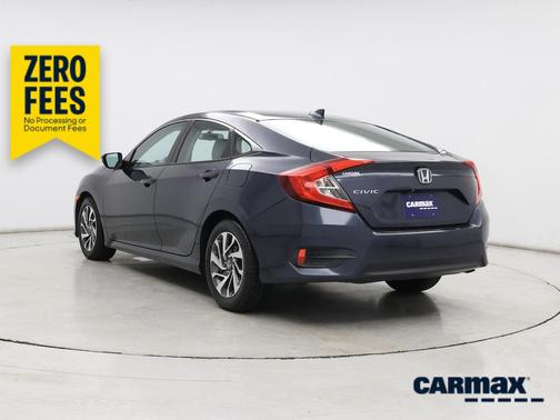 Blue 2018 Honda Civic EX