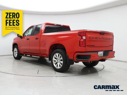 Red 2021 Chevrolet Silverado 1500 Custom