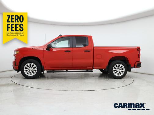Red 2021 Chevrolet Silverado 1500 Custom