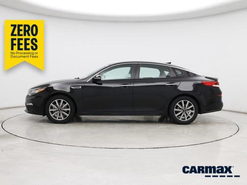 Black 2019 Kia Optima LX