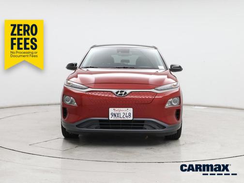 Red 2021 Hyundai KONA EV SEL