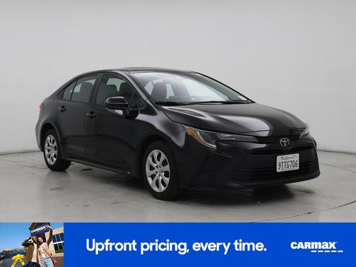 Black 2025 Toyota Corolla LE