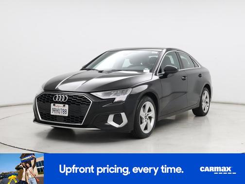 Black 2022 Audi A3 Premium