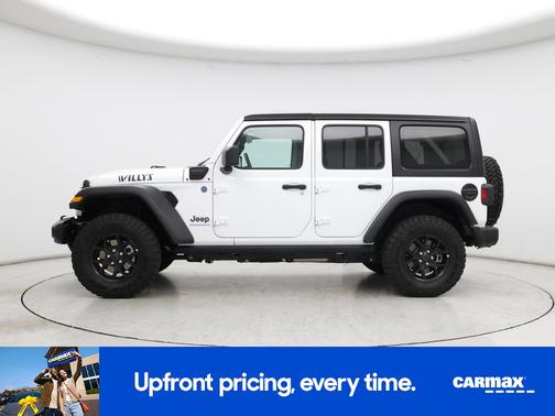 White 2025 Jeep Wrangler 4xe Willy's