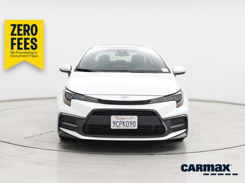 White 2022 Toyota Corolla SE