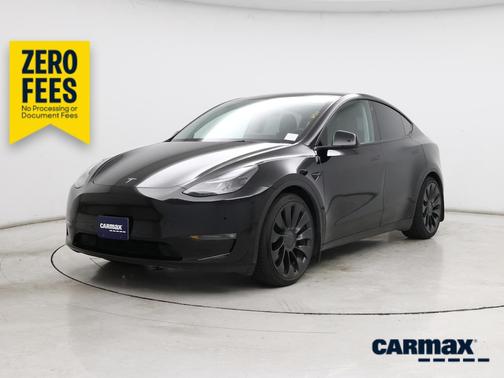 Black 2022 Tesla Model Y Performance