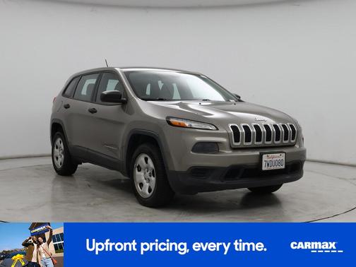 Brown 2017 Jeep Cherokee Sport