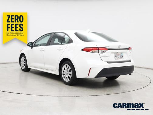 White 2024 Toyota Corolla LE