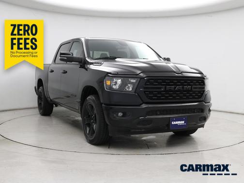 Black 2023 RAM 1500 Bighorn