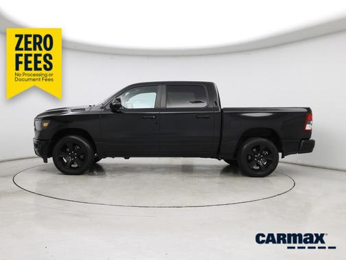Black 2023 RAM 1500 Bighorn
