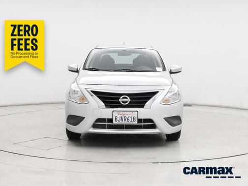 Silver 2019 Nissan Versa S Plus