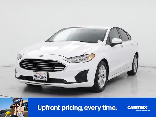 White 2020 Ford Fusion SE