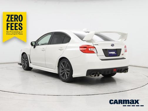 White 2017 Subaru WRX STI