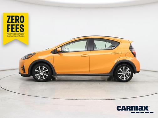 Orange 2018 Toyota Prius c Two