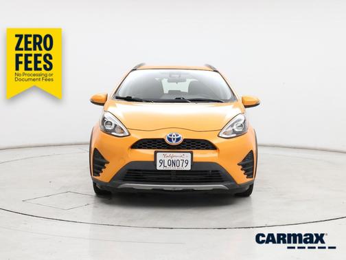 Orange 2018 Toyota Prius c Two