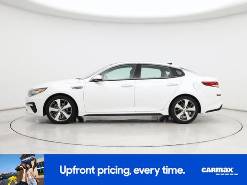 White 2019 Kia Optima S
