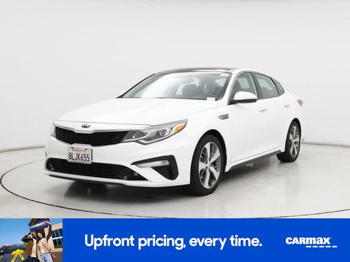 White 2019 Kia Optima S