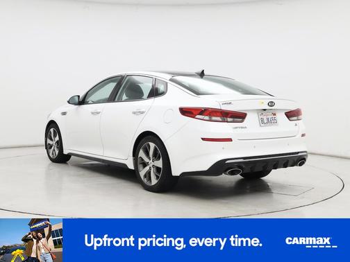 White 2019 Kia Optima S