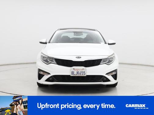 White 2019 Kia Optima S