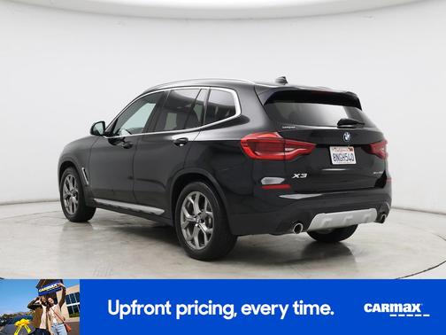 Black 2020 BMW X3 XDrive30i