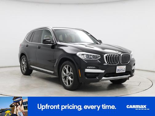 Black 2020 BMW X3 XDrive30i