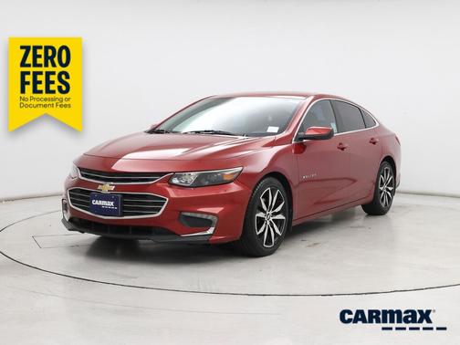Red 2016 Chevrolet Malibu LT