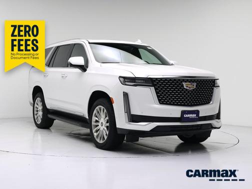 White 2022 Cadillac Escalade Premium Luxury