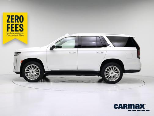 White 2022 Cadillac Escalade Premium Luxury