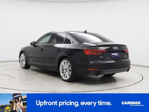 Black 2017 Audi A4 Premium Plus