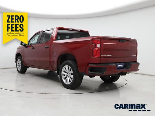 Burgundy 2021 Chevrolet Silverado 1500 Custom